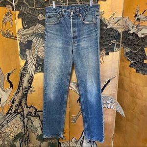 Vintage Levi's 501xx Blue Jeans Made In U.S.A. W 33 L 38